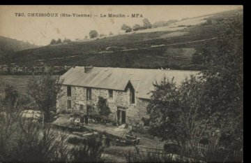 Conférence sur les moulins de Cheissoux et Bujaleuf
