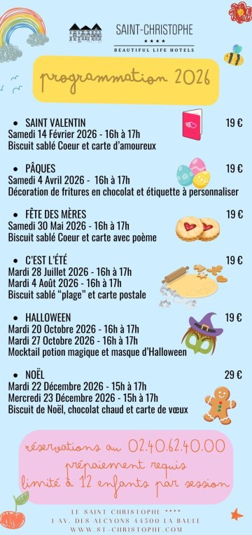 Atelier enfants - La Table du Saint-Christophe
