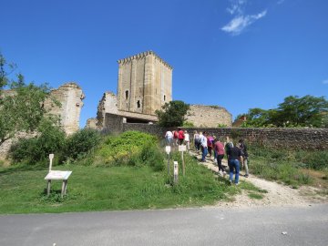 Visite du donjon de Moncontour