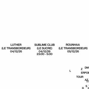 SUBLIME TOUR : LUTHER