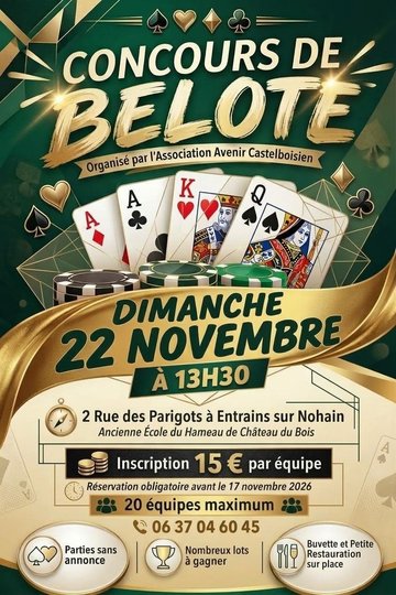 Concours de belote