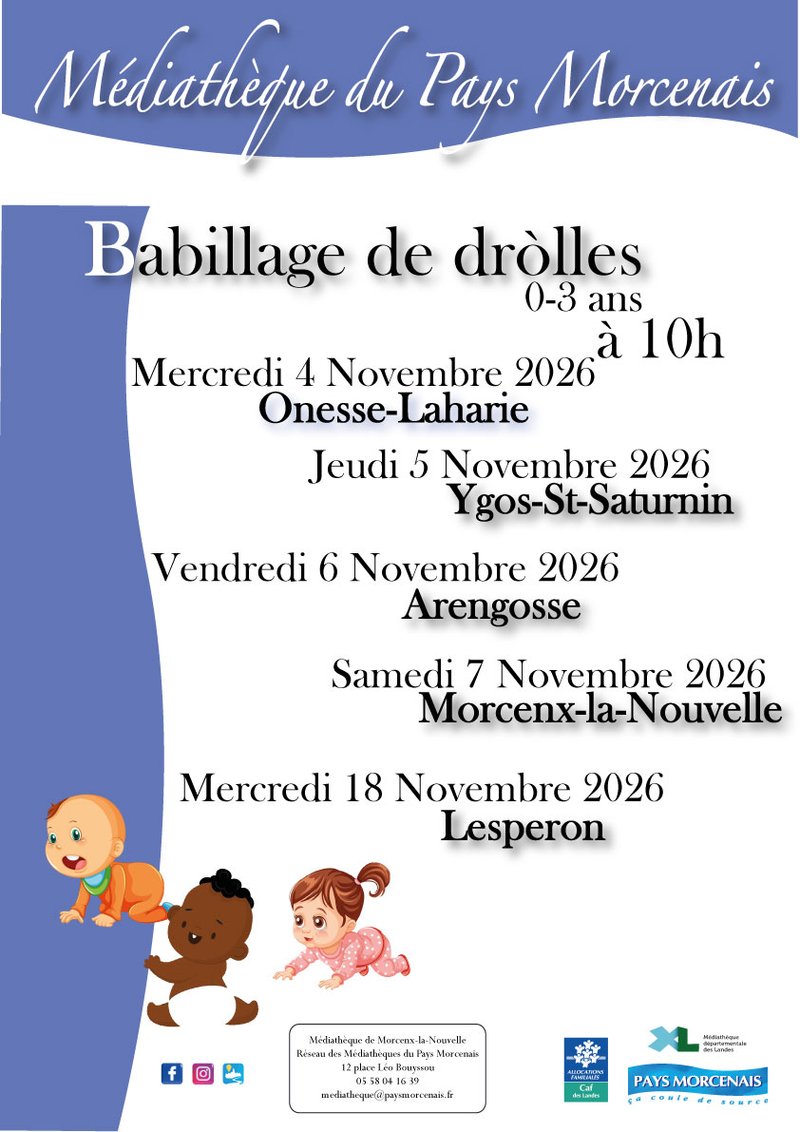 Babillage des dròlles - Ygos-St-Saturnin