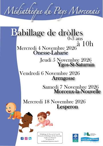Babillage de dròlles-  Morcenx-La-Nouvelle