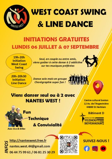 Initiations West Coast Swing & Line Dance