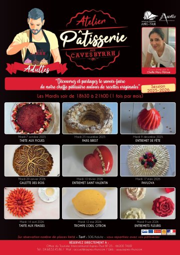 ATELIER PÂTISSERIE ADULTE 2026-2027