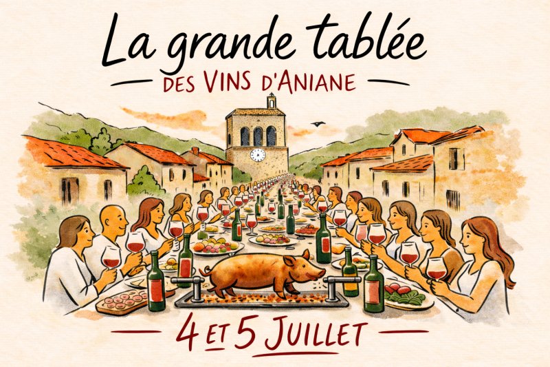LA GRANDE TABLÉE D'ANIANE
