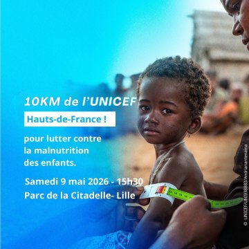 10 KM de l’UNICEF Hauts-de-France : des foulées pour lutter contre la malnutrition