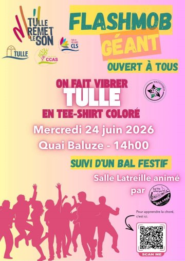Festival Tulle remet le son : Flashmob géant