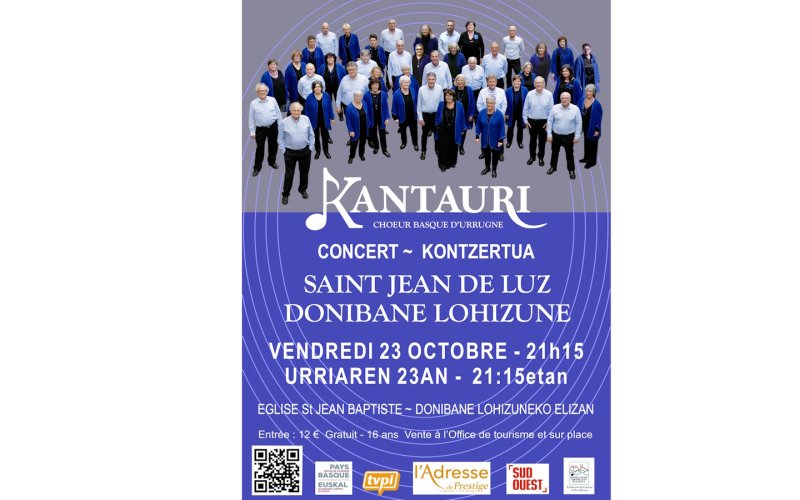Concert de la chorale Kantauri