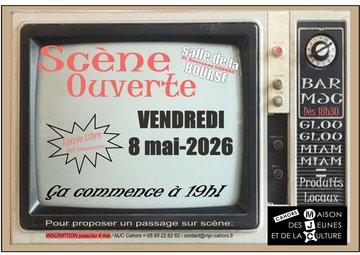 Scène ouverte à la MJC de Cahors