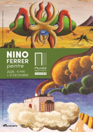 Exposition "Nino Ferrer, peintre" au musée Henri Martin