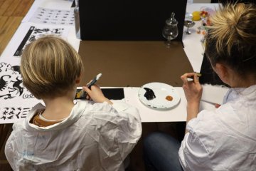 Visite-atelier famille de l'exposition Natures diverses
