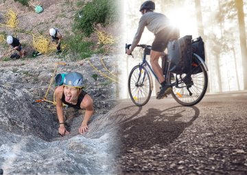 Micro aventure escalade & vélo en Bourgogne