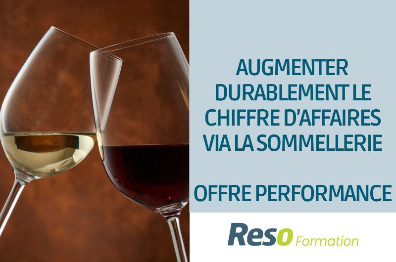 AUGMENTER DURABLEMENT LE CHIFFRE D 'AFFAIRES VIA LA SOMMELLERIE - OFFRE PERFORMANCE