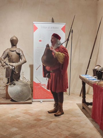 Démonstrations d'instruments médiévaux