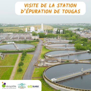 Visite guidée de la station d'épuration de Tougas