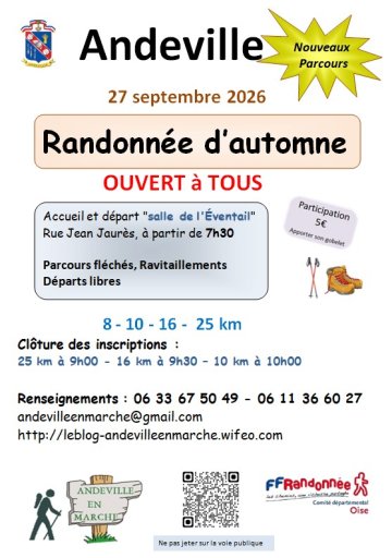 Randonnée d'automne