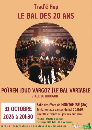 Bal Trad'é Hop - les 20 ans