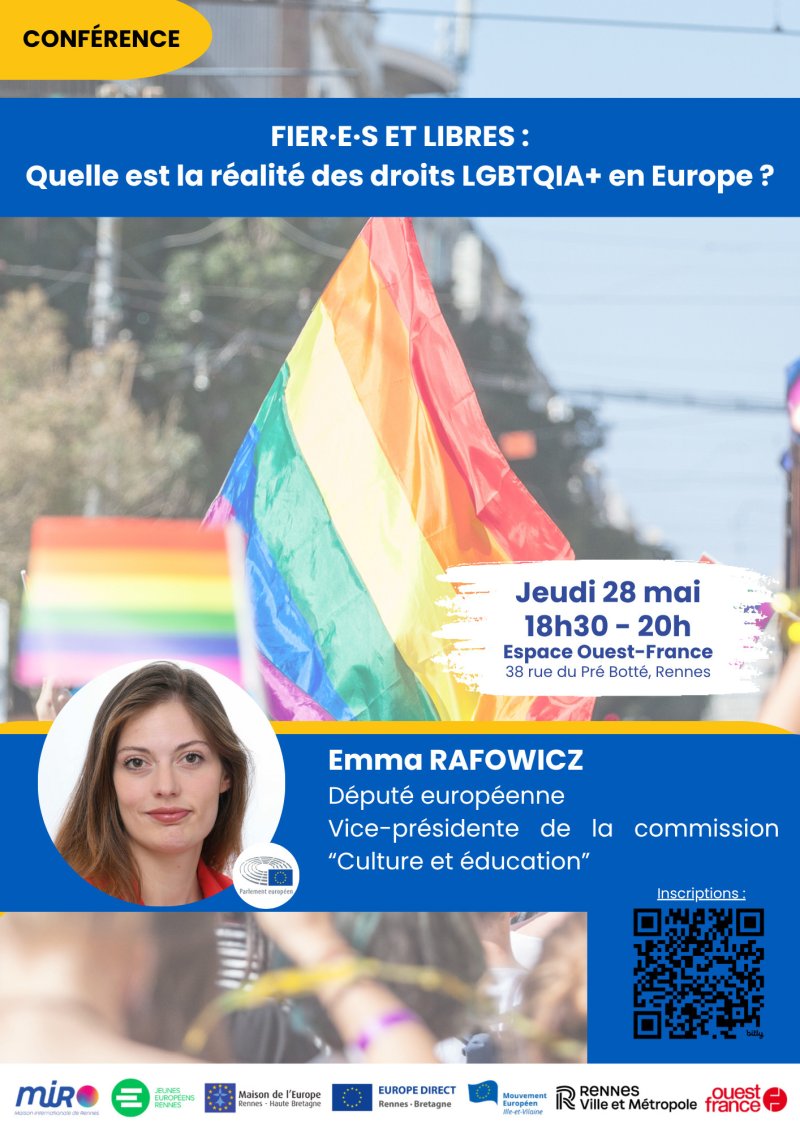« Fier·es et libres : quelle est la réalité des droits LGBTQIA+ en Europe ? »