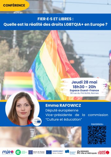 « Fier·es et libres : quelle est la réalité des droits LGBTQIA+ en Europe ? »
