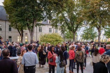 Vernissage de l'exposition Hassan Darsi, "Persistances"