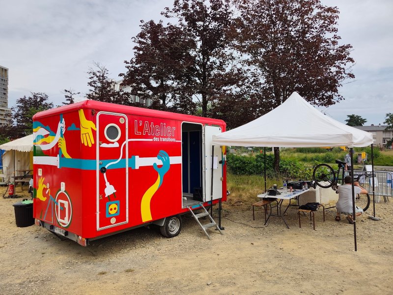 Atelier mobile participatif d'auto-réparation - Gayeulles