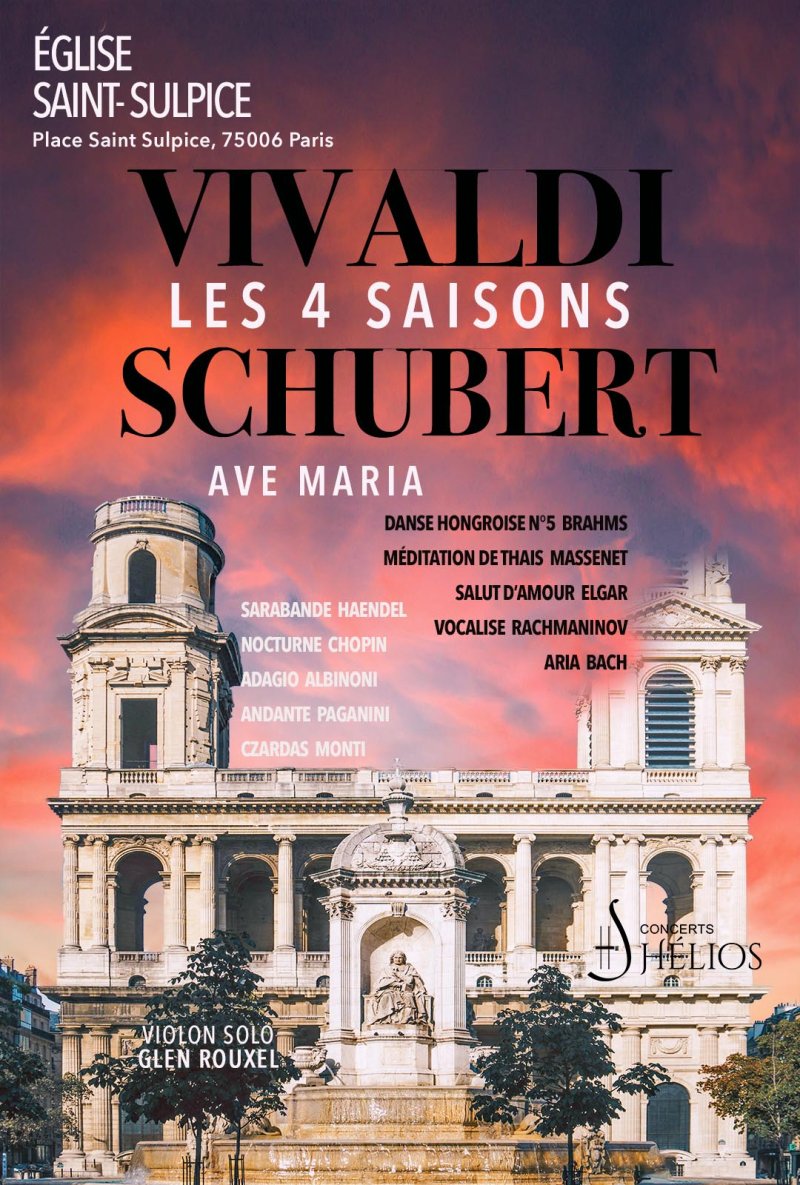 Les 4 Saisons de Vivaldi, Ave Maria et Célèbres Adagios