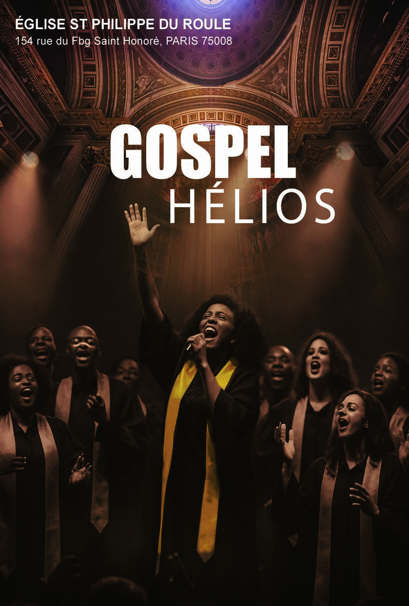 Concert Gospel Hélios à l’Église Saint Philippe du Roule