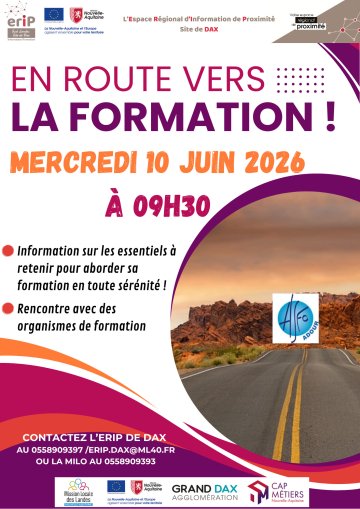 ERIP de Dax - En route vers la formation !