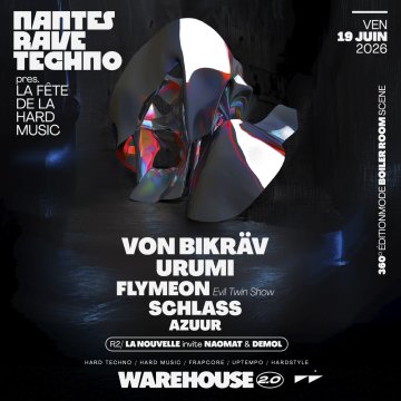 Fête de la Hard Music w/ Von Bikräv, Urumi, Schlass, Flymeon & more