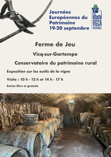 Exposition sur les anciens outils de la vigne