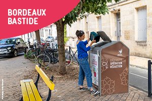 Permanence borne à déchets alimentaires