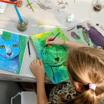 Atelier parents et enfants d'initiation à l'aquarelle