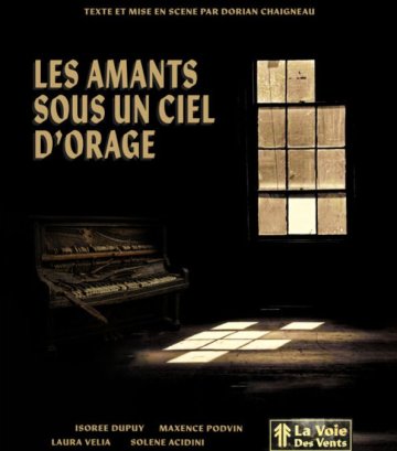 "Les amants sous un ciel d'orage"