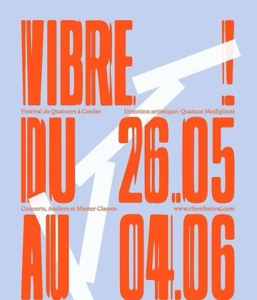 Festival « Vibre ! » - masterclasses publiques