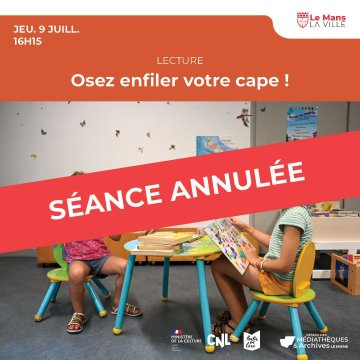 Annulé - Osez enfiler votre cape !