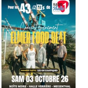[Complet] ELMER FOOD BEAT + LES GA'COUSTIQUES