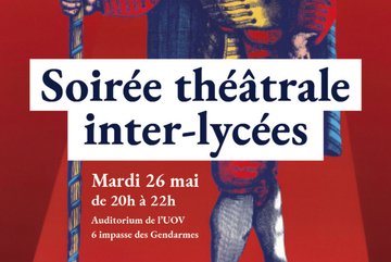 Soirée théâtrale inter-lycées