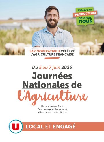 Célébrons les Producteurs de chez nous au U express Gare des Charentes