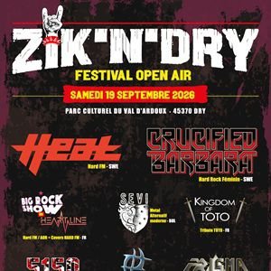 ZIK'N'DRY FESTIVAL : CRUCIFIED BARBARA - H.E.A.T