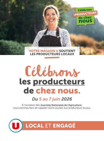 Célébrons les Producteurs de chez nous au Hyper U Saintes