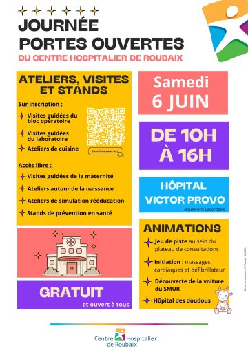 Journée Portes Ouvertes du Centre Hospitalier de Roubaix