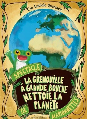 La grenouille à grande bouche nettoie la planète
