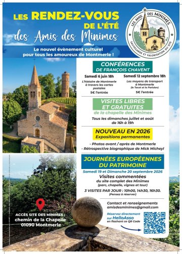 JEP : Visite commentée du site complet des Minimes