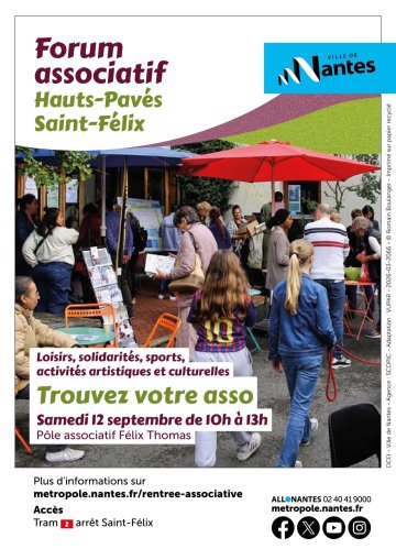 Forum des associations du quartier Hauts-Pavés–Saint-Félix