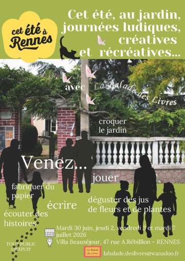 Cet été, au jardin avec La Balade des Livres