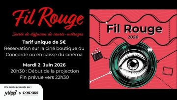 Fil Rouge - Soirée de courts-métrages