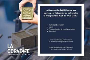 Découverte de la fabrication du Savon de Marseille et Ateliers de personnalisation