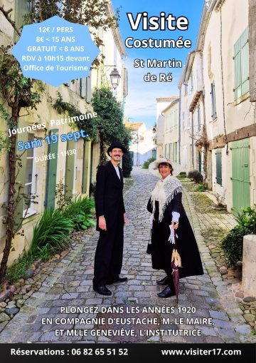 Visite costumée de Saint-Martin-de-Ré