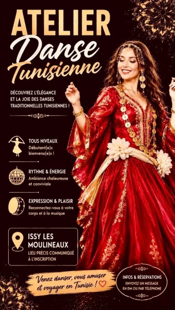 Stage danse tunisienne